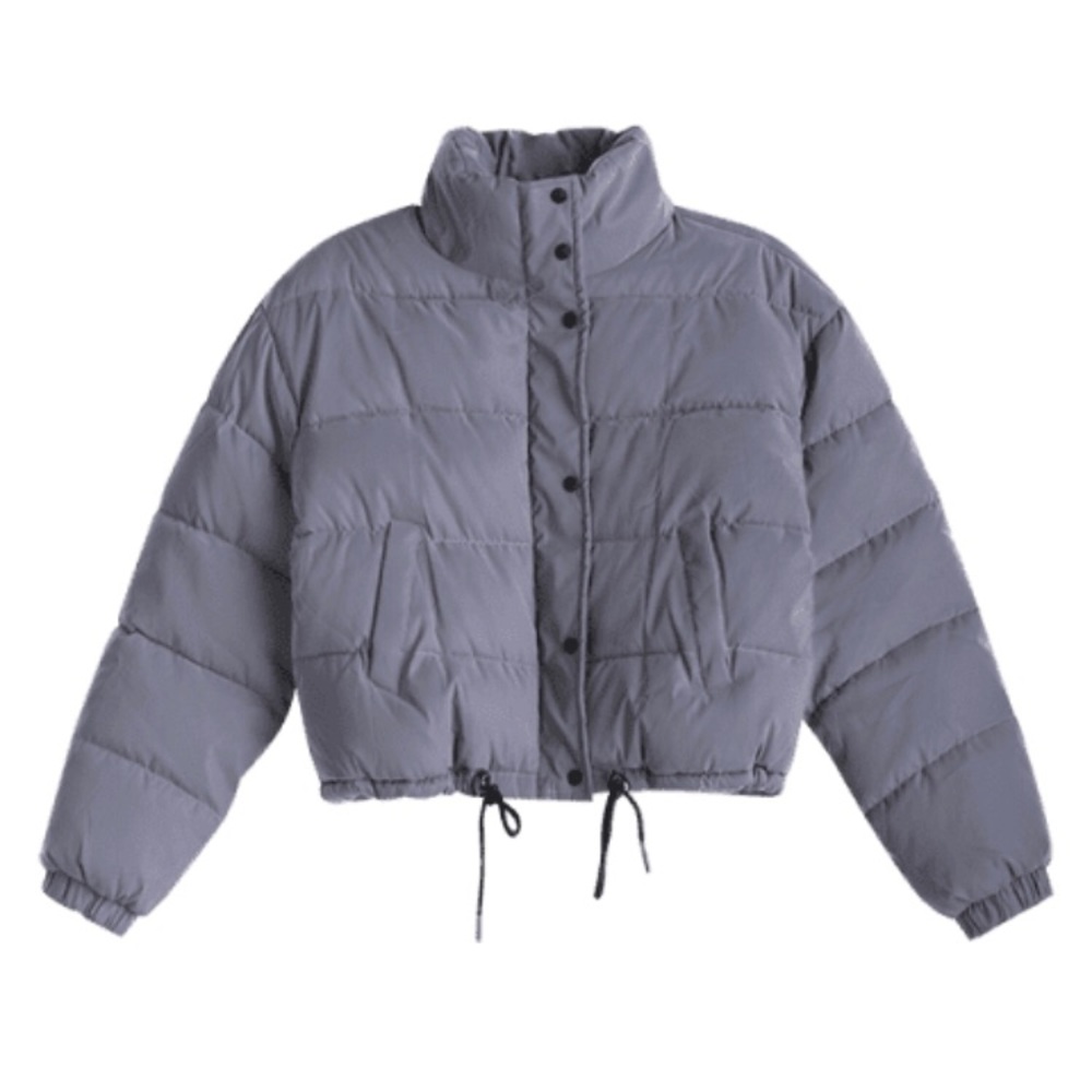Reflective puffer jacket